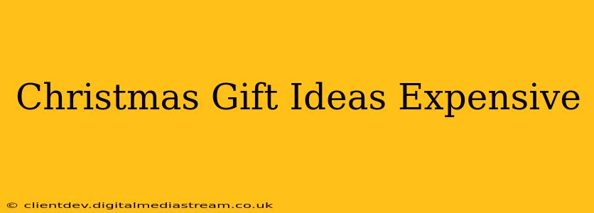Christmas Gift Ideas Expensive