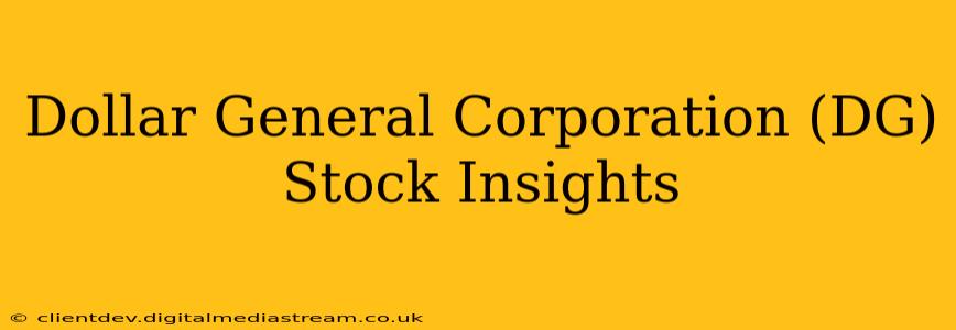 Dollar General Corporation (DG) Stock Insights