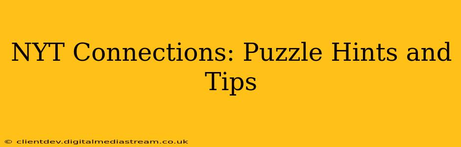 NYT Connections: Puzzle Hints and Tips